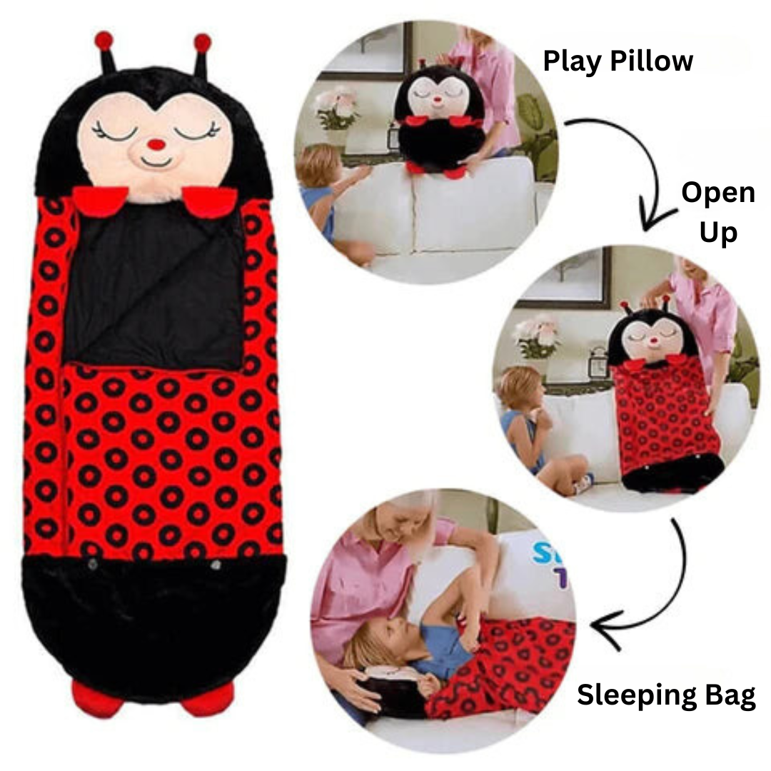 SnuggleBuddy™ | Sleeping Bag For Children & Sleepovers